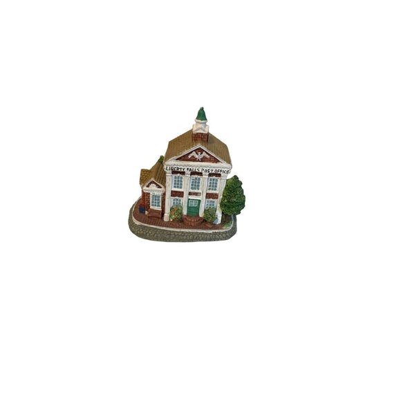 Liberty Falls Post Office Americana Miniature Village House 1996 Christmas AH12 - Picture 6 of 6